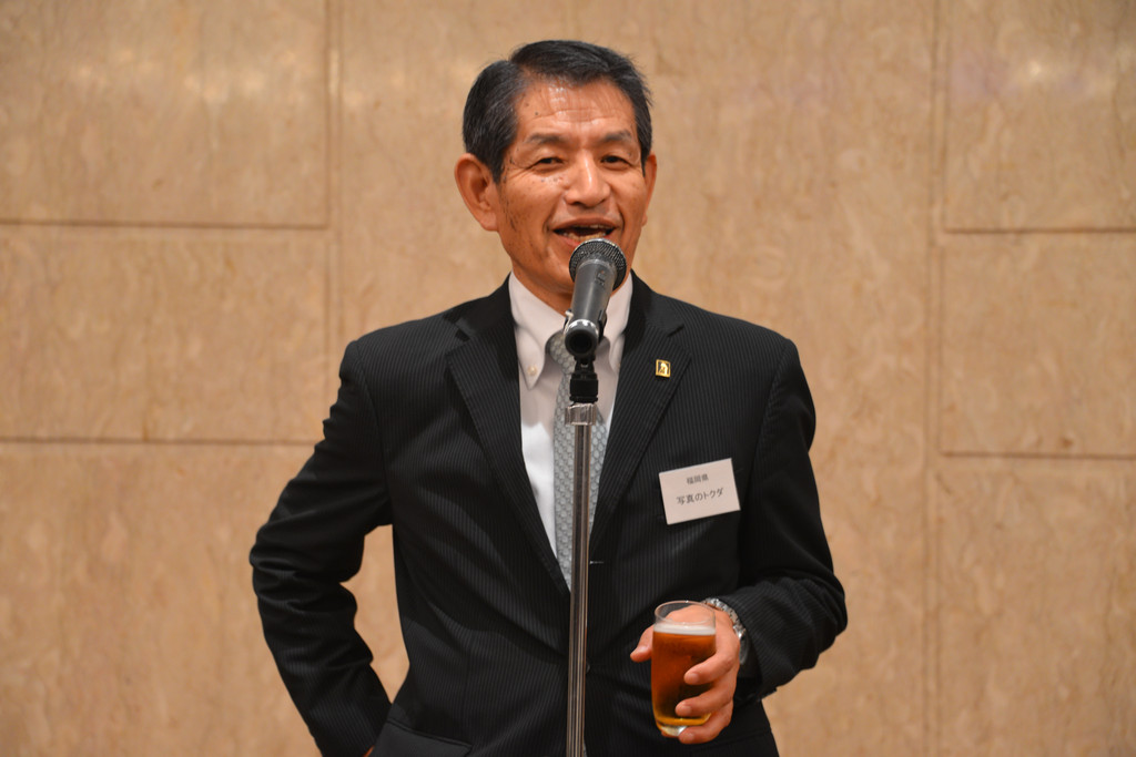 乾杯の音頭トクダ・徳田社長様